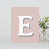 Boho Wildflower Bloemen Baby Verjaardag (Staand voorkant)