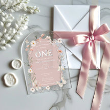 Boho Wildflower Bloemen Baby Verjaardag