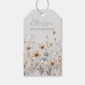 Boho Wildflower Cadeaulabel (Voorkant)