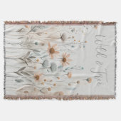 Boho Wildflower Deken (Voorkant)