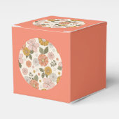 Boho Wildflower Favor Box Bedankdoosjes (Voorkant Zijde)