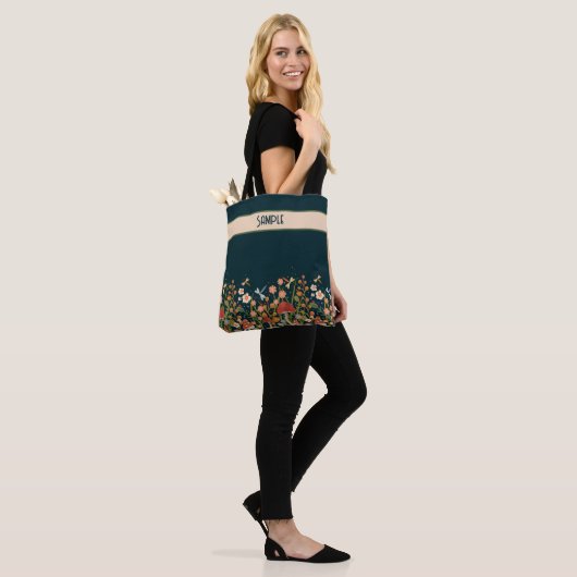 Boho Wildflower Fun Custom Inspirivity tas (Op model)
