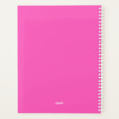 Boho Wildflower Hart 2026 Planner (Achterkant)