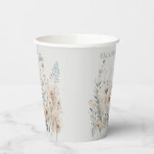 Boho Wildflower Papieren Bekers (Links)