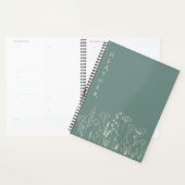 Boho Wildflower Persoonlijk Cadeau voor Haar Planner (Display)