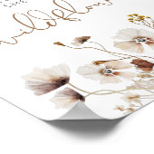 Boho Wildflower Poster (Hoek)