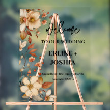 Boho Wildflower Terracotta bruiloft