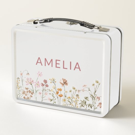 Boho Wildflower terug naar school (Achterkant)