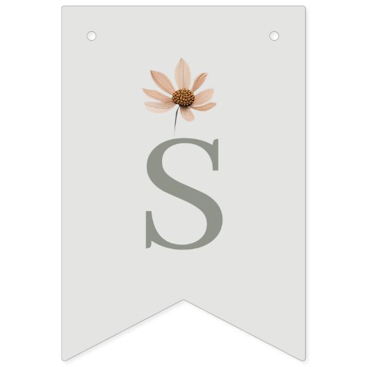 Boho Wildflower Vlaggetjes (Tweede vlag)