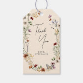 Boho Wildflower Vrijgezellenfeest Cadeau Labels Cadeaulabel (Voorkant)