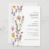 Boho Wildflower Vrijgezellenfeest Kaart (Voorkant)