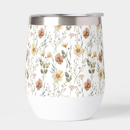 Boho Wildflower Watercolor (Gauche)