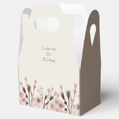 Boho Wildflower Wedding Bedankdoosjes (Geopend)