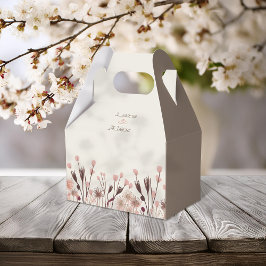 Boho Wildflower Wedding Bedankdoosjes