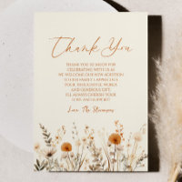 Boho Wildflower Wilde Bloemen Floral Baby shower