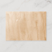 Boho Wildflowers Baby shower Luier Raffle Informatiekaartje (Achterkant)