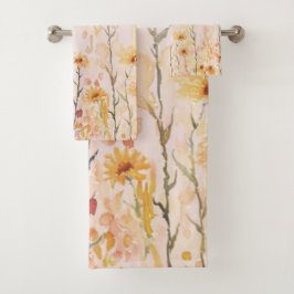 Boho  Wildflowers Bad Handdoek