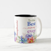 Boho WildFlowers Moederdag Mok (Voorkant rechts)