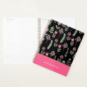 Boho Wildflowers Pink Elegant Trendy Girly (Devant avec enveloppe)