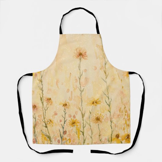 Boho  Wildflowers Schort (Voorkant)
