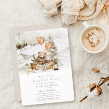 Boho Winter Beer Beertje Wacht Vakantie Baby Showe