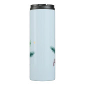 Boho Winter Bouquet Thermosbeker (Achterkant)