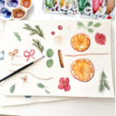 Boho Winter Gedroogde Citrus Bloemen Bruids welkom Poster