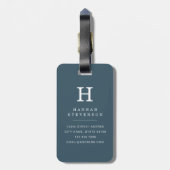 Boho Woestijn Landschap Bagage Label (Achterkant verticaal)