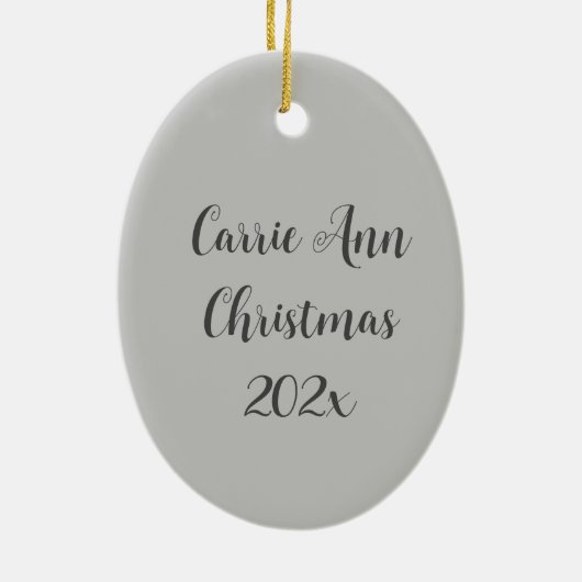 Boho Wolf  Keramisch Ornament (Achterkant)