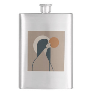 Boho Woman Sun Flacon