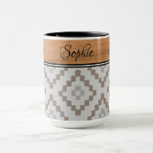 Boho Woodgrain Mok (Midden)