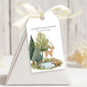 Boho Woodland Animals Baby shower Cadeaulabel