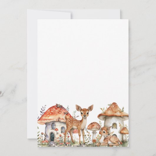 Boho Woodland Forest Animals 9e verjaardagsfeest Kaart (Achterkant)