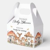 Boho Woodland Forest Animals Baby shower Bedankdoosjes (Voorkant)