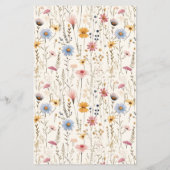 Boho Woodland Fox, wie kent mama het beste spel Flyer (Achterkant)