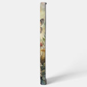 Boho Woodland Owl Samsung Galaxy Hoesje (Linkerkant)