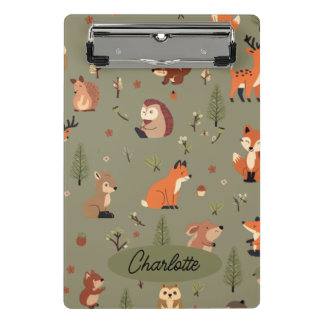 Boho Woodland Persoonlijk  Mini Klembord