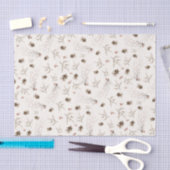 Boho Woodland Winterberry Patroon Tissuepapier (Craft)