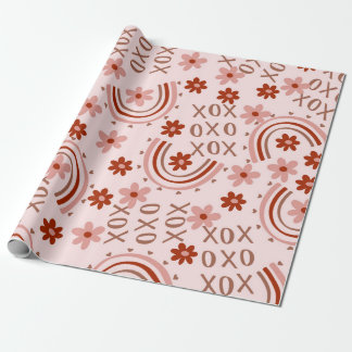 Boho Xoxo-Valentijn Cadeaupapier
