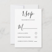 Boho Yellow Lemons Wedding RSVP (Devant)