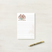 Boho You Are Enough Lignes 3M Post-it® Notes (Sur un bureau)