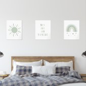 Boho You Are My Sunshine Sun Rainbow (Chambre à coucher)