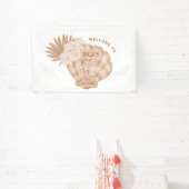 Boho Zeeschelp Bruidsdouche Spandoek (Insitu)