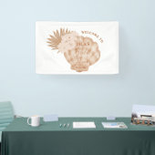 Boho Zeeschelp Bruidsdouche Spandoek (Beurs)