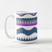 Boho Zigzag Pattern Coffee Mug Koffiemok (Links)