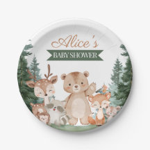 Boho Zoete Bosgroen Baby Shower