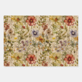 BOHO ZOMER WILDBLOEM BLOEMEN WIKKELPAPIER VEL (Voorkant 2)