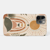 Boho Zon & Botanische Kunst Case-Mate iPhone Case (Achterkant (horizontaal))