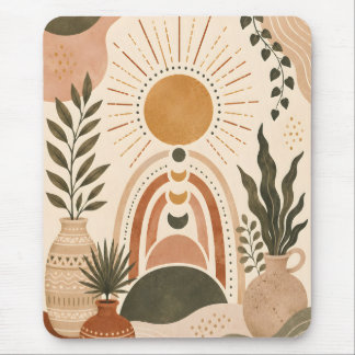 Boho Zon & Botanische Kunst Muismat
