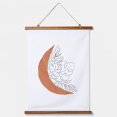 Boho zon en maan hangend wandkleed (Voorkant 2)